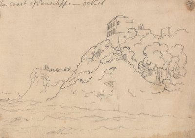 The Coast of Posillipo, October 16 by John Robert Cozens
