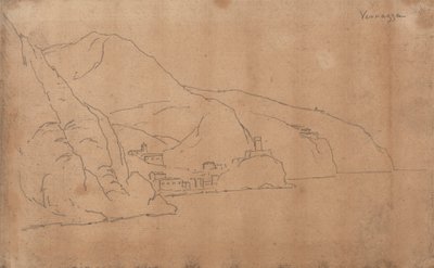 Vernazza by John Robert Cozens