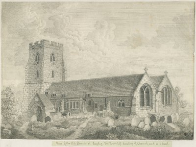 Rugeley Church by John Robert Fernyhough