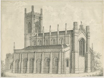 Rugeley Church by John Robert Fernyhough