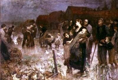 The Shipwreck, Cornwall by John Robertson Reid