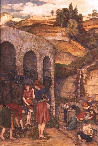 The Charcoal Thieves by John Roddam Spencer Stanhope