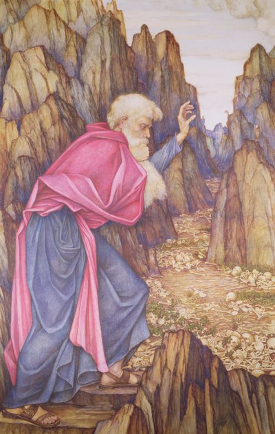 The Vision of Ezekiel by John Roddam Spencer Stanhope