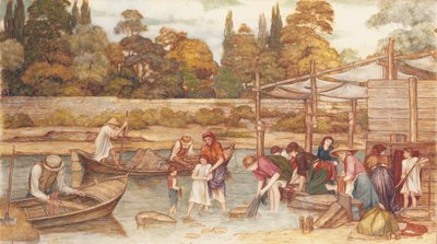 The Washing Place by John Roddam Spencer Stanhope