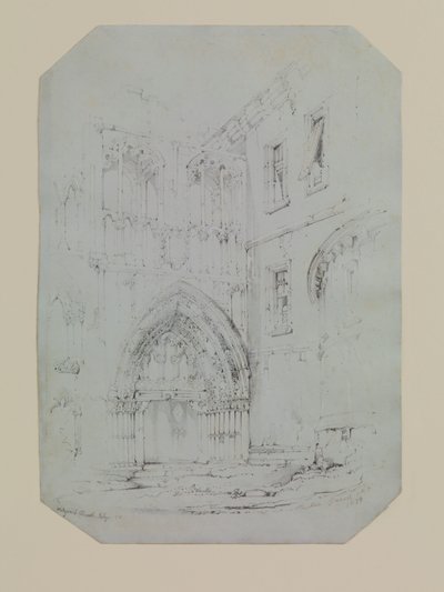 Holyrood Chapel by John Ruskin