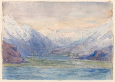 Mountain Landscape by John Ruskin