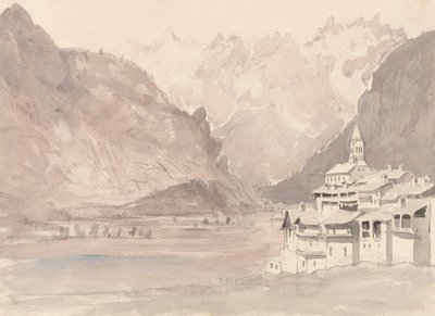 Swiss Mountain Landscape by John Ruskin
