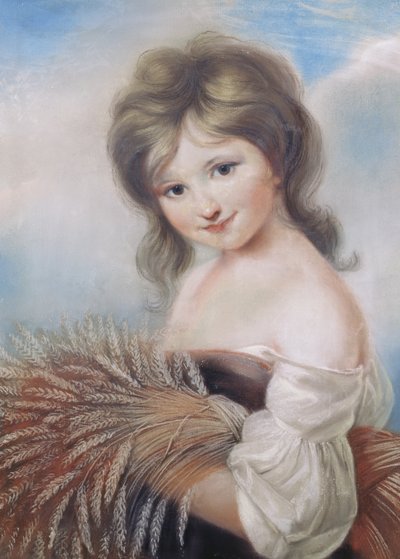 The Harvest Girl by John Russell