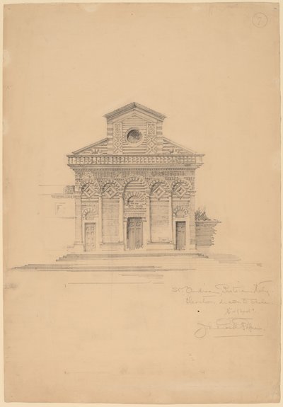 St. Andrea, Pistoia by John Russell Pope