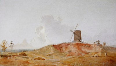 A Sussex Mill, a Midsummer Afternoon by John Samuel Raven
