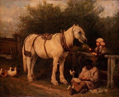 The Mid-day Rest by John Sargent Noble