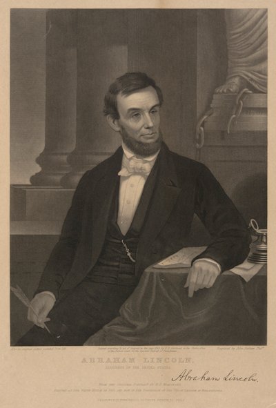 Abraham Lincoln by John Sartain
