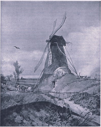 A Windmill in Lincolnshire by John Sell Cotman