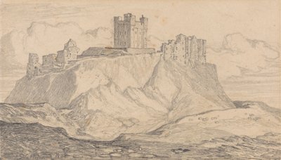 Bamborough Castle, Northumberland by John Sell Cotman