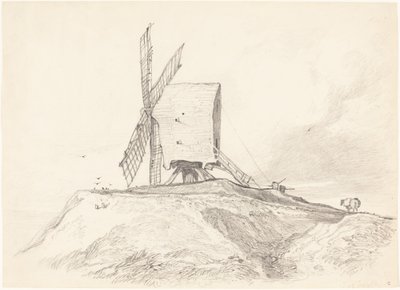 Eye Mill in Suffolk by John Sell Cotman