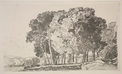 Liber Studiorum: Twickenham by John Sell Cotman