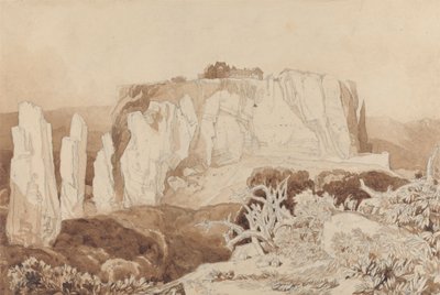 Mortain, Normandy by John Sell Cotman
