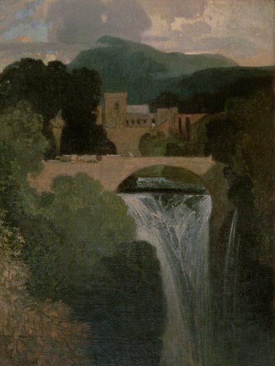 The Waterfall by John Sell Cotman