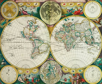 World map by John Seller by John Seller