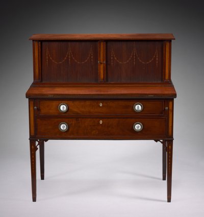 Tambour Desk by John Seymour