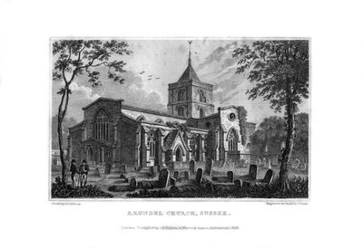 Arundel Church, West Sussex by John Shury
