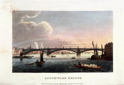 Southwark Bridge, London by John Shury