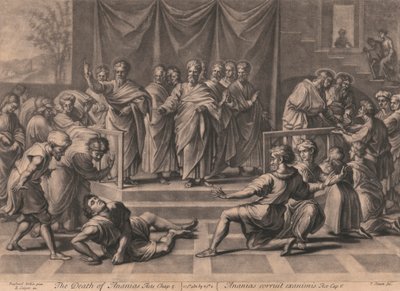 The Death of Ananias by John Simon