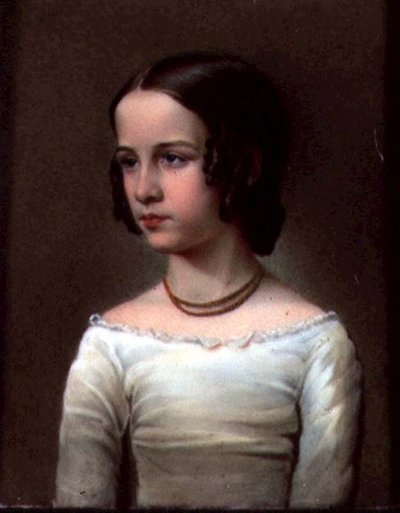 Miniature of Sarah Simpson aged 12 by John Simpson