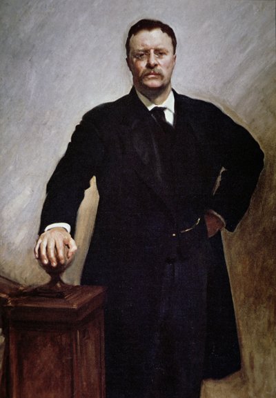 Theodore Roosevelt by John Singer (after) Sargent