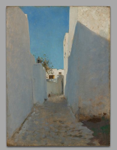 A Moroccan Street Scene by John Singer Sargent