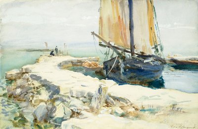 Above Lake Garda by John Singer Sargent