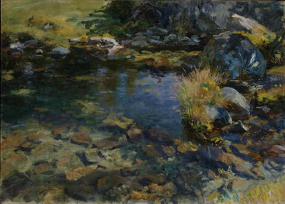 Alpine Pool by John Singer Sargent