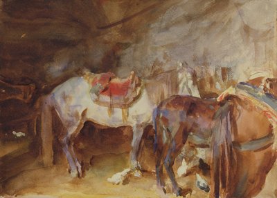 Arab Stable by John Singer Sargent