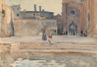 Campo dei Frari, Venice, c. 1880 by John Singer Sargent
