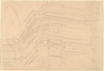 Capilla Real Entablature, Granada by John Singer Sargent