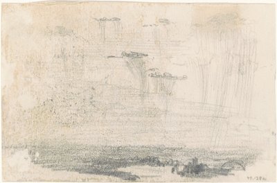Clouds (verso) by John Singer Sargent