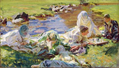 Dolce far niente, c.1907 by John Singer Sargent