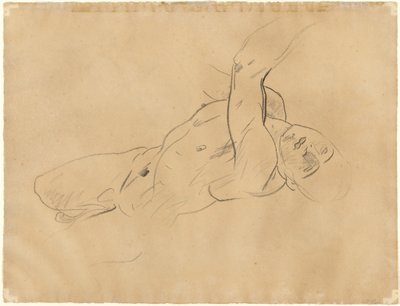 Falling Male Nude (verso) by John Singer Sargent