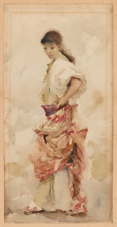 Girl in Spanish Costume by John Singer Sargent