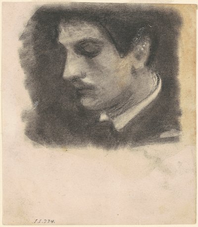 Head of a Man by John Singer Sargent