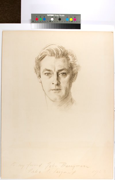John Barrymore by John Singer Sargent