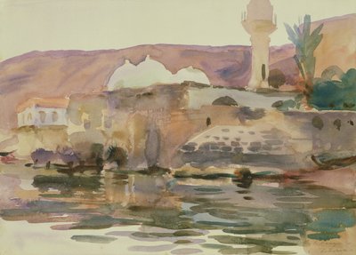 Lake Tiberias by John Singer Sargent