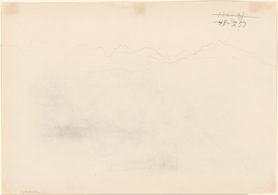 Mountains by John Singer Sargent