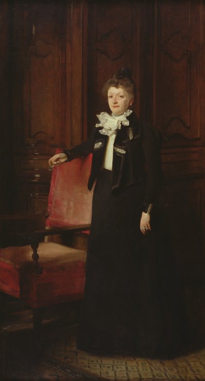 Mrs Charles Huntington, 1898 by John Singer Sargent
