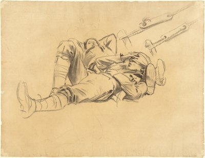 Studies for Gassed, 1918-1919 by John Singer Sargent