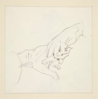 Study of Hands by John Singer Sargent