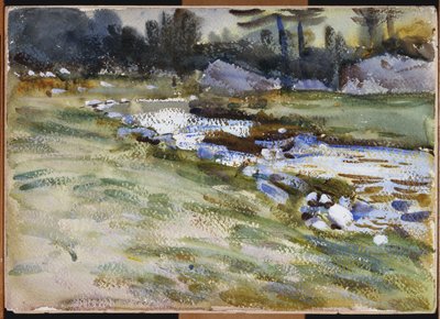 The Brook by John Singer Sargent
