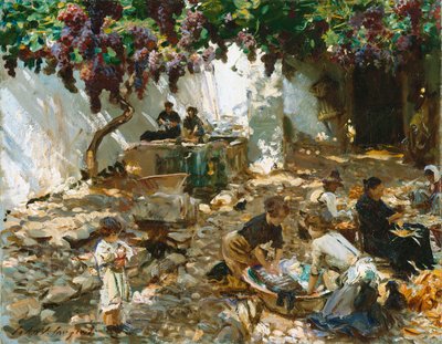Women at Work by John Singer Sargent