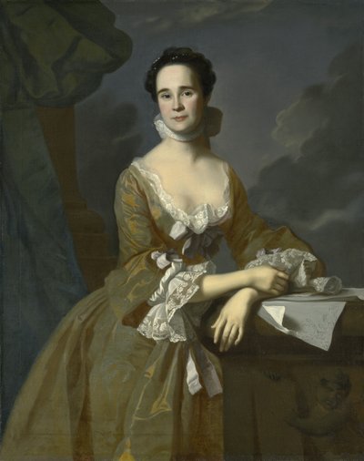 Mrs. Daniel Hubbard by John Singleton Copley