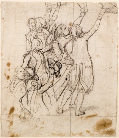 Officers Cheering by John Singleton Copley